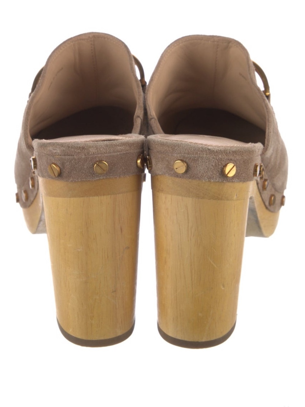 Veronica Beard studded heeled clogs - Picture 2 of 8